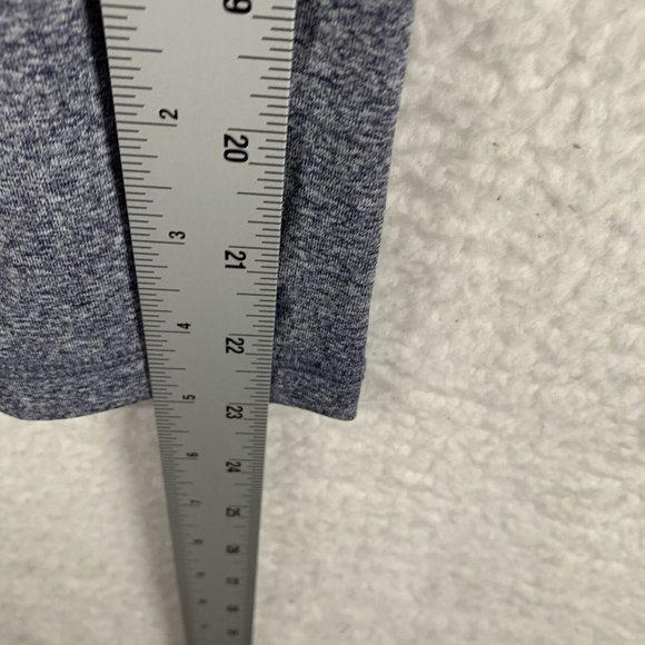 Soffe Leggings Girls Large (12-14) Heather‎ Gray Polyester Stretch Pull On 6959 - Picture 4 of 7